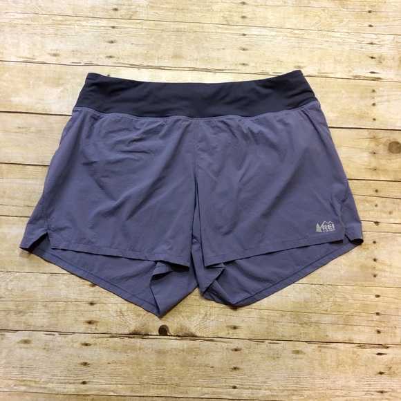 REI Shorts Rei Coop Womens Purple Running Shorts Lined Poshmark